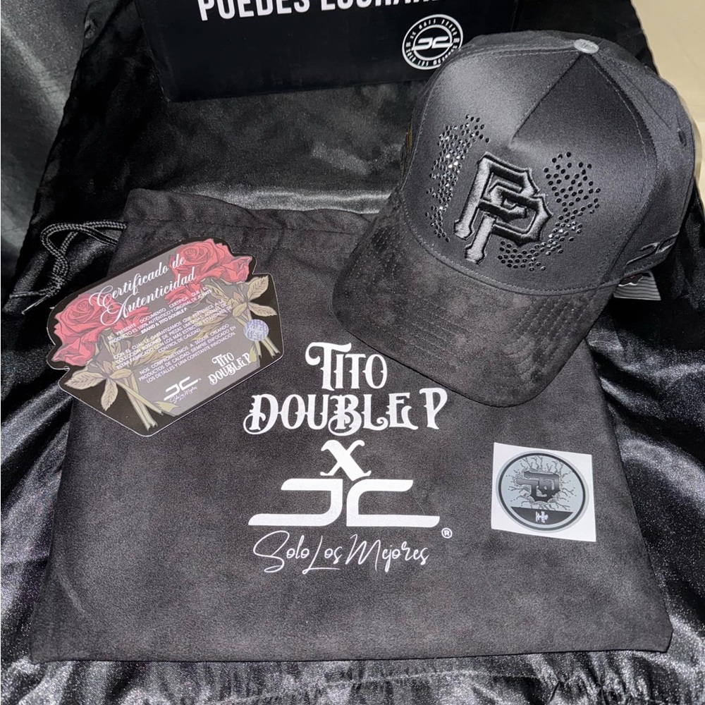 Black Tito Double P Cap